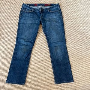 Express X2 Skinny W01 Ultra Low skinny Denim blue Jeans women’s size 12S